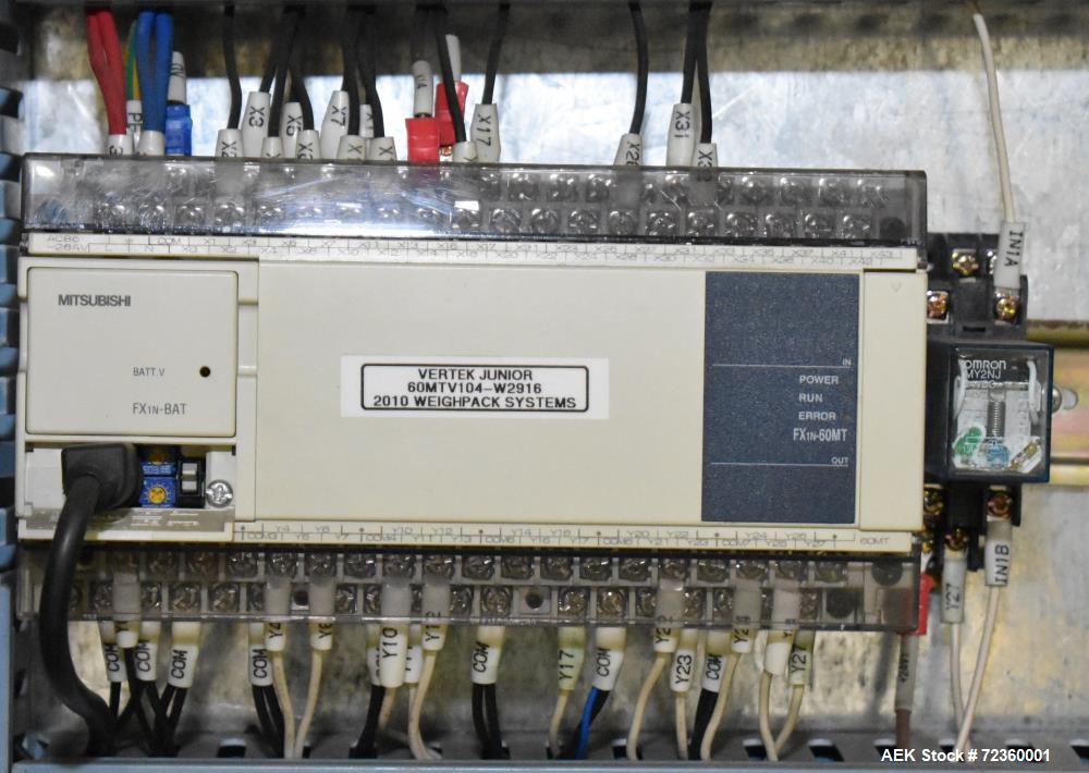 Used Weighpack Vertek Jr. Vertical Form Fill Seal Machine